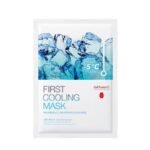 Vėsinanti ir drėkinanti lakštinė veido kaukė „First Cooling Mask“ - Vaizdas 2